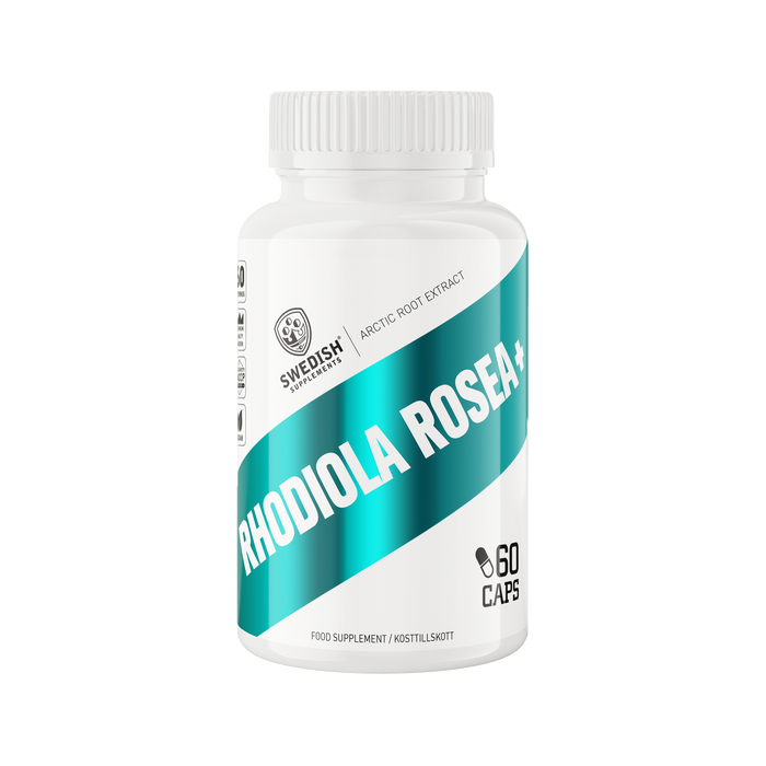 Swedish Supplements Rhodiola Rosea+ - 60 Kapslar
