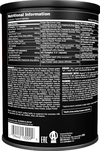 Animal Advanced Cuts - 42 packs - | Köp hos Gymcentralen