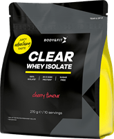 Body & Fit Clear Whey Isolate - 270 g - | Köp hos Gymcentralen