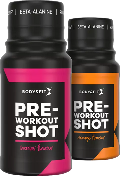 Body & Fit Pre-workout Shot - 12 x 60 ml