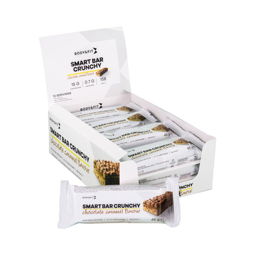 Body & Fit Smart Bar Crunchy - 12 x 45 g - | Köp hos Gymcentralen