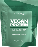Body & Fit Vegan Protein - 990 g - | Köp hos Gymcentralen