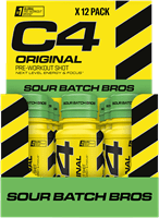 C4 Energy Shot - 12 x 60 ml - | Köp hos Gymcentralen