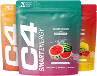 C4 Smart Energy Powder - 20 sachets - | Köp hos Gymcentralen