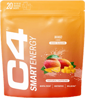 C4 Smart Energy Powder - 20 sachets - | Köp hos Gymcentralen