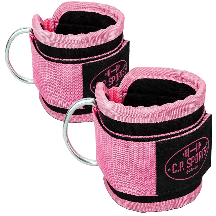 C.P. Sports Ankle Straps Premium (par), Pink - Redskap | Köp hos Gymcentralen