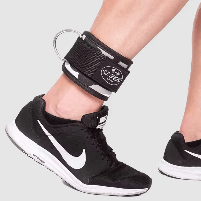 C.P. Sports Ankle Straps Premium (par), White Camo - Redskap | Köp hos Gymcentralen