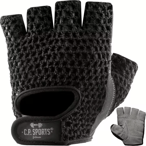 C.P. Sports Classic Mesh Glove, Black/Anthracite - | Köp hos Gymcentralen