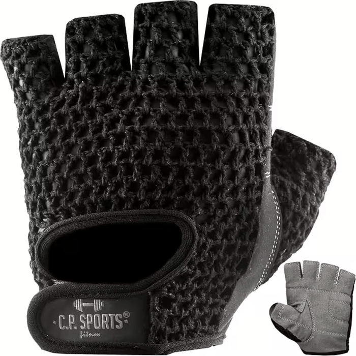 C.P. Sports Classic Mesh Glove, Black/Anthracite - | Köp hos Gymcentralen