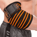 C.P. Sports Elbow Wraps Pro 1,3 m Black/Orange - Utrustning | Köp hos Gymcentralen