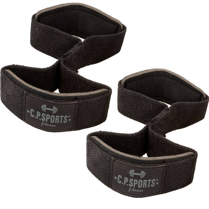 C.P. Sports Figure 8 Straps - Lifting Loops, black - Utrustning | Köp hos Gymcentralen
