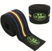 C.P. Sports Knee Wraps, Black/Blue - Red - Yellow, 2,5 m - Utrustning | Köp hos Gymcentralen