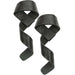 C.P. Sports Padded Leather Lifting Straps, Black - Utrustning | Köp hos Gymcentralen