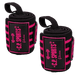 C.P. Sports Strongman Wrist Wraps 50 cm, Black/Pink - Utrustning | Köp hos Gymcentralen