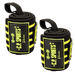 C.P. Sports Strongman Wrist Wraps 50 cm, Black/Yellow - Utrustning | Köp hos Gymcentralen