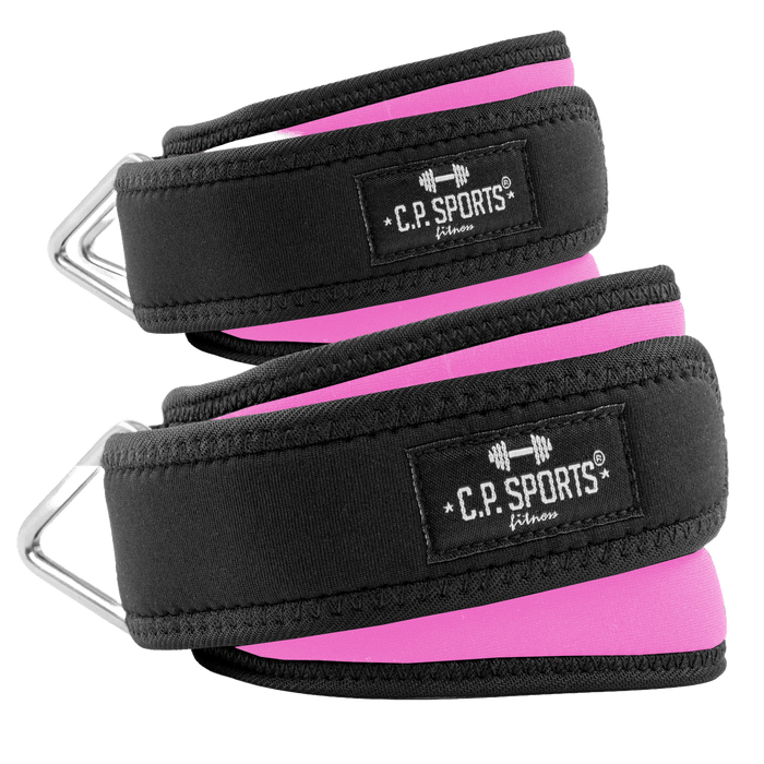 C.P. Sports Wrist & Ankle Strap Premium (par), Pink - Redskap | Köp hos Gymcentralen