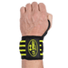 C.P. Sports Wrist Wraps 30 cm, Black/Yellow - Utrustning | Köp hos Gymcentralen