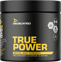 Dedicated Nutrition True Power - 60 caps - | Köp hos Gymcentralen