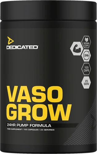 Dedicated Nutrition Vaso - Grow - 125 caps - | Köp hos Gymcentralen