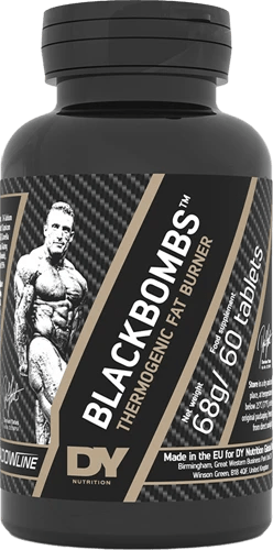 Dorian Yates Nutrition BlackBombs - 60 tabs - | Köp hos Gymcentralen