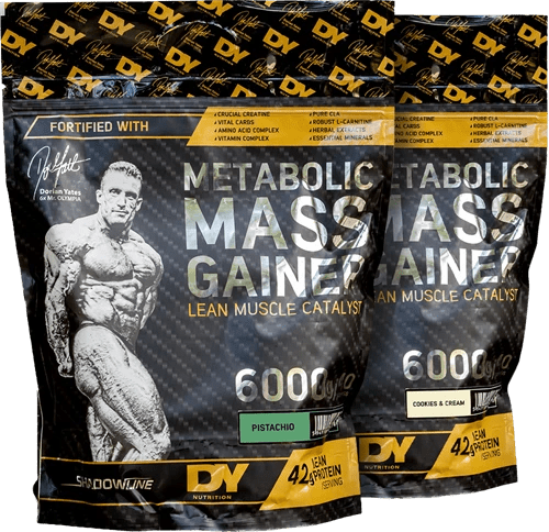 Dorian Yates Nutrition Metabolic Mass Gainer - 6000 g - | Köp hos Gymcentralen