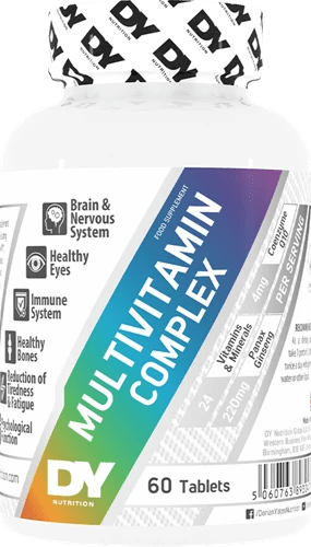 Dorian Yates Nutrition Multivitamin Complex - 60 tabs - | Köp hos Gymcentralen