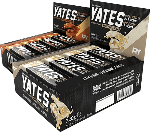 Dorian Yates Nutrition Whey Protein Bar - 12 x 60 g - | Köp hos Gymcentralen