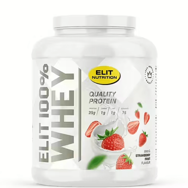 Elit Nutrition 100% Whey Vasselprotein, 900g - | Köp hos Gymcentralen