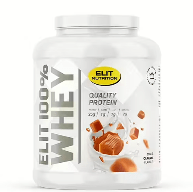 Elit Nutrition 100% Whey Vasselprotein, 900g - | Köp hos Gymcentralen