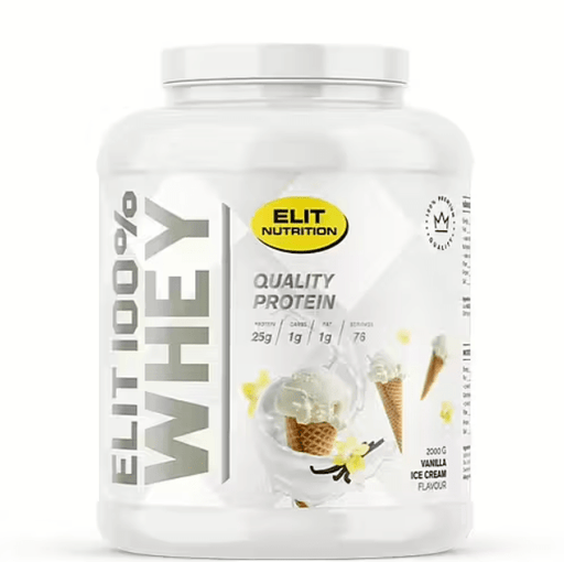 Elit Nutrition 100% Whey Vasselprotein, 900g - | Köp hos Gymcentralen