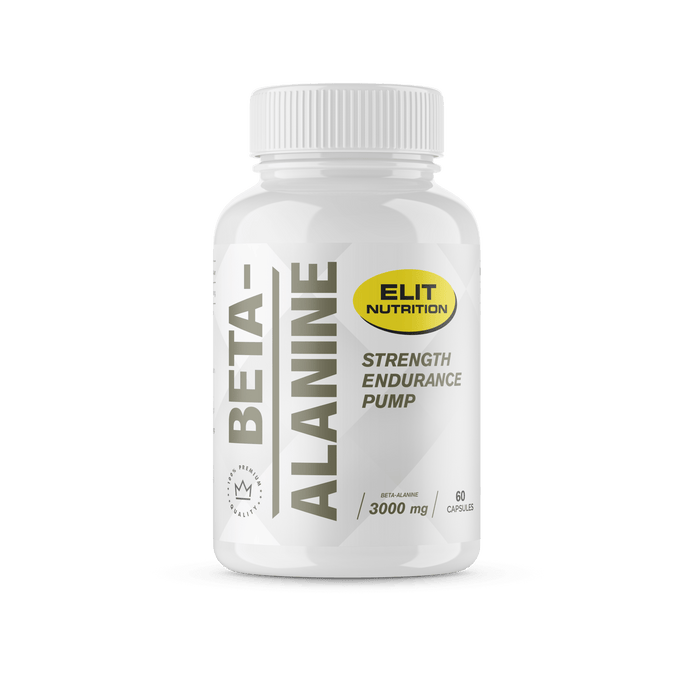 Elit Nutrition Beta - Alanine, 60 kapslar - | Köp hos Gymcentralen
