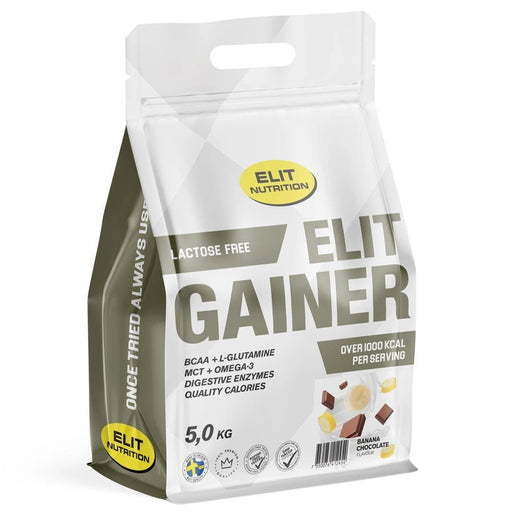 Elit Nutrition GAINER - Laktosfri, 5000g - | Köp hos Gymcentralen