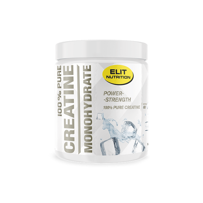 Elit Nutrition Kreatin Monohydrat - 100% Pure, 300g - | Köp hos Gymcentralen