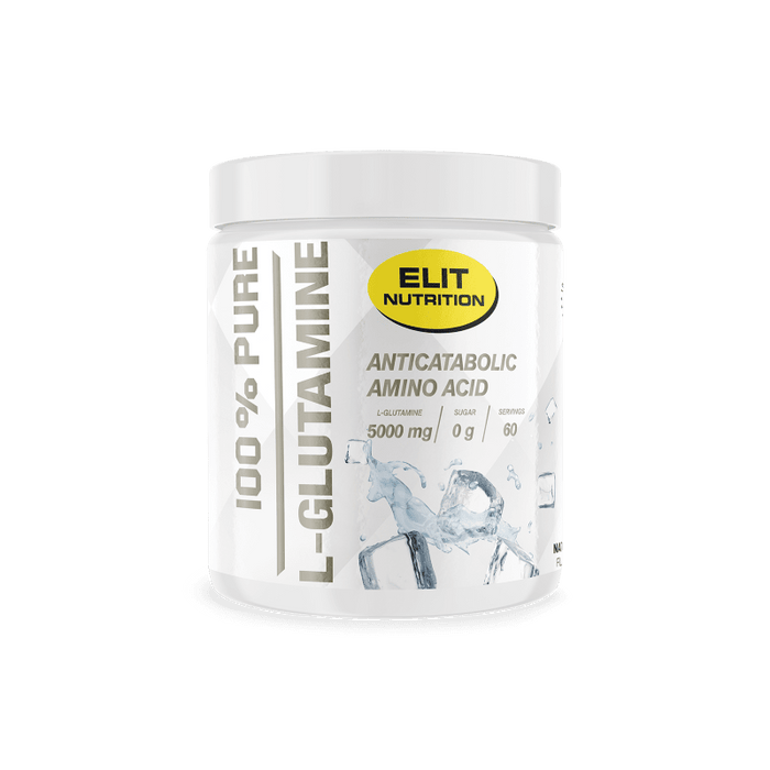 Elit Nutrition L - glutamine - 100% Pure, 300g - | Köp hos Gymcentralen
