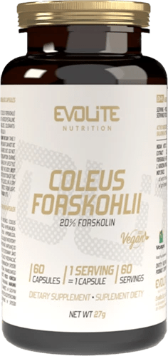 Evolite Coleus Forskohlii 200 mg - 60 caps - | Köp hos Gymcentralen