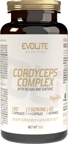 Evolite Cordyceps Complex - 60 caps - | Köp hos Gymcentralen