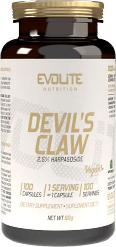 Evolite Devil's Claw 500 mg 100 caps - | Köp hos Gymcentralen