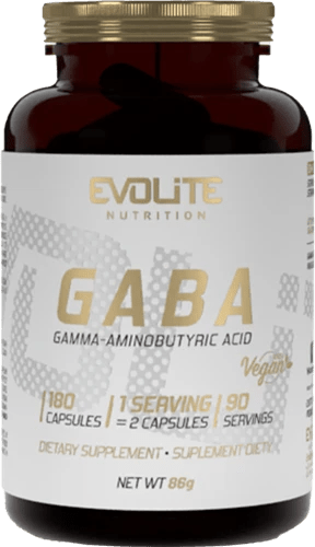 Evolite GABA 385 mg - 180 caps - | Köp hos Gymcentralen