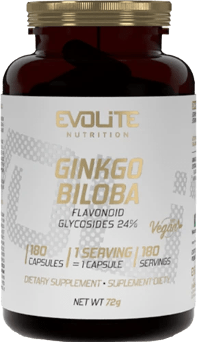 Evolite Gingko Biloba 60 mg - 180 caps - | Köp hos Gymcentralen