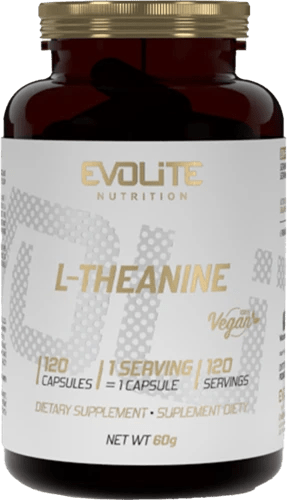 Evolite L - Theanine 200 mg - 120 caps - | Köp hos Gymcentralen