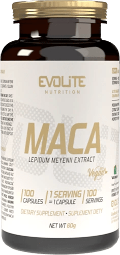 Evolite Maca 500 mg - 100 caps - | Köp hos Gymcentralen