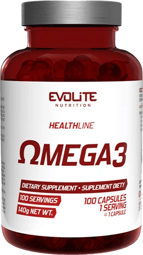 Evolite Omega 3 - 100 softgels - | Köp hos Gymcentralen