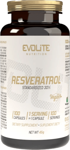 Evolite Resveratrol 200 mg - 100 caps - | Köp hos Gymcentralen