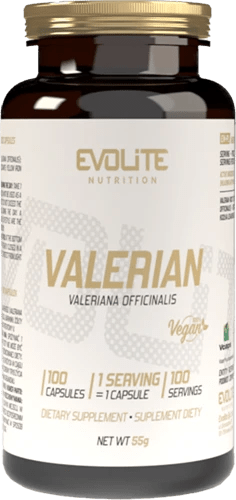 Evolite Valerian 450 mg - 100 caps - | Köp hos Gymcentralen