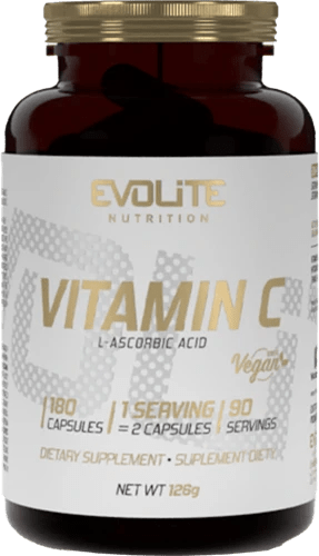Evolite Vitamin C 500 mg - 180 caps - | Köp hos Gymcentralen