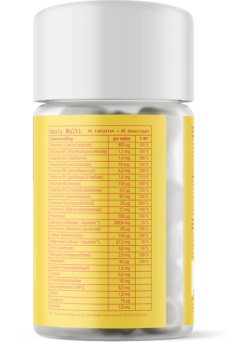 Fit & Co Daily Multi - 90 tabs - | Köp hos Gymcentralen