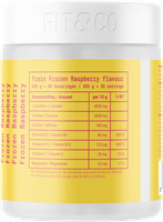 Fit & Co Train Pre - workout - 300 g - Frozen Raspberry - | Köp hos Gymcentralen