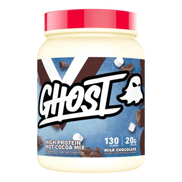 Ghost High Protein Hot Cocoa Mix - 15 Portioner - | Köp hos Gymcentralen