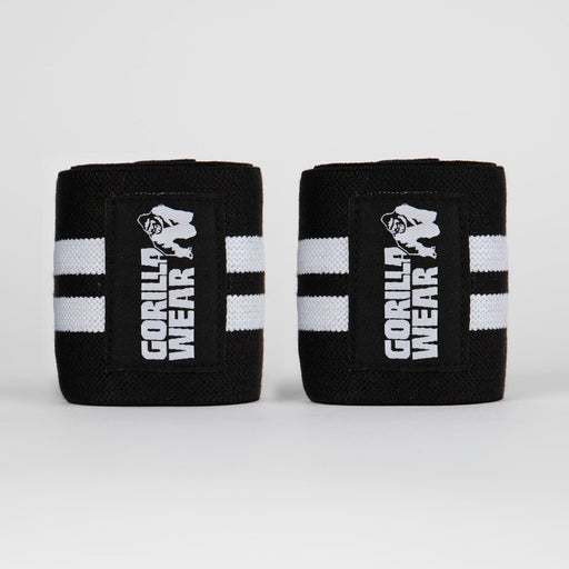 Gorilla Wear Ankle Wraps, black/white - Utrustning | Köp hos Gymcentralen
