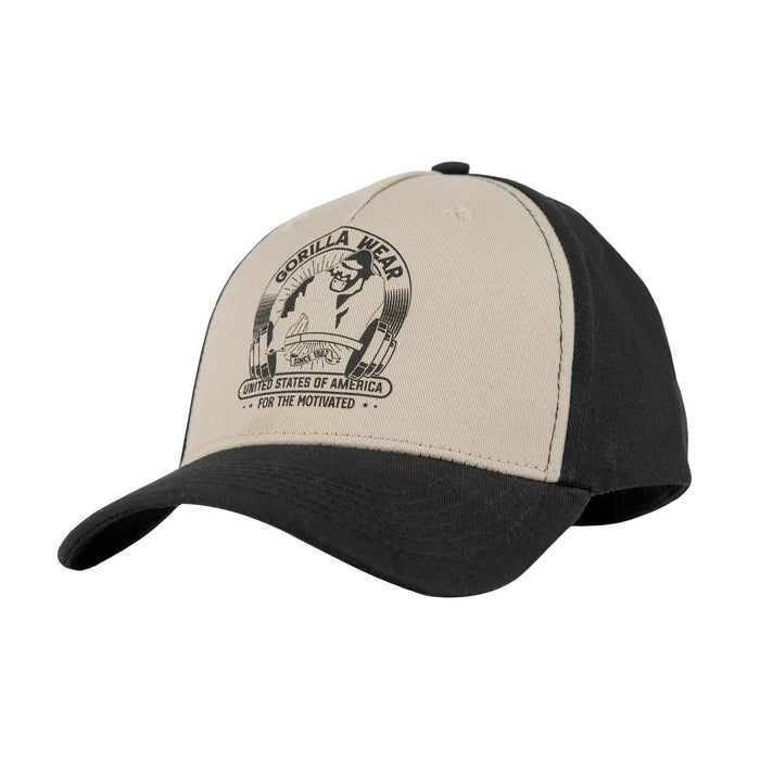 Gorilla Wear Buckley Cap, black/beige - Accessoarer | Köp hos Gymcentralen